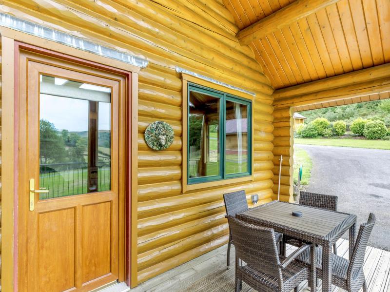 Covered outside dining area