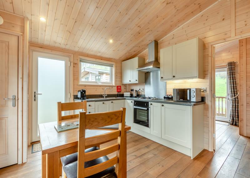 Kitchen and dining room